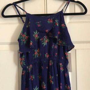 Girls Floral Maxi Dress